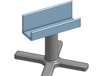 1.55" wide Monitor Stand
