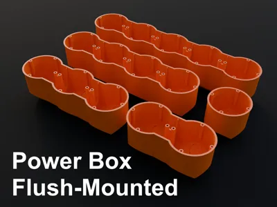 Flush-Mounted Power Box