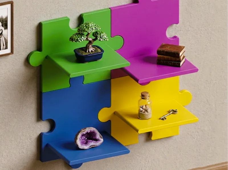 Prateleira de parede Puzzle