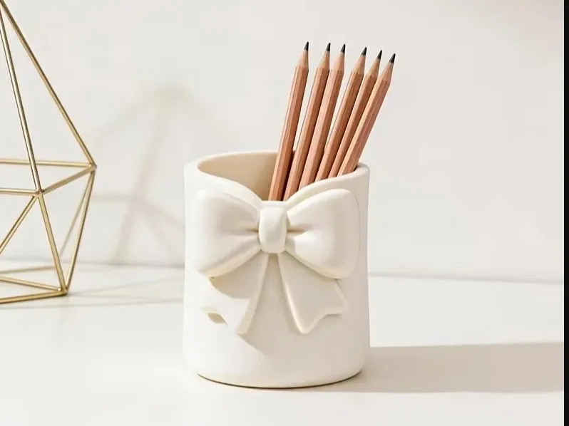 Stylish multifunctional organizer with ribbon 