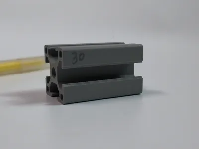 European standard 3030L aluminum profile 2.2 wall thickness 1:1 replica