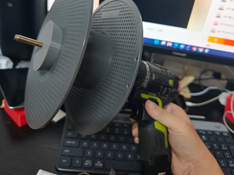 电动线轴绕线器
