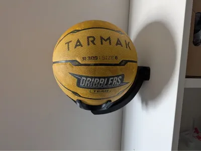 Place basketball stand
