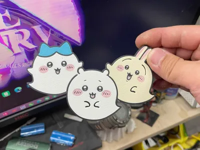 Chiikawa Ghost Chiikawa Refrigerator Magnet Chiikawa Adjustable Magnet