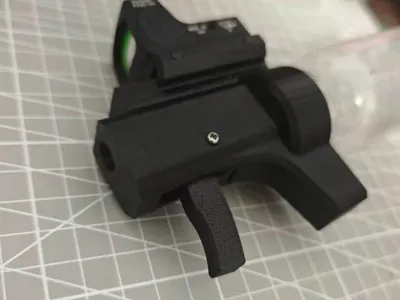 Alcohol-powered soft bullet launcher
