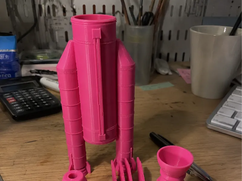 Kerbal Space Program model rocket