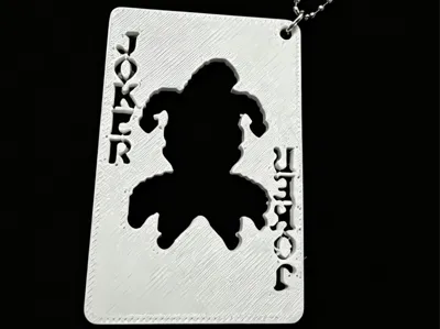 Balatro Molded Joker Pendant Roguelike Game Prop