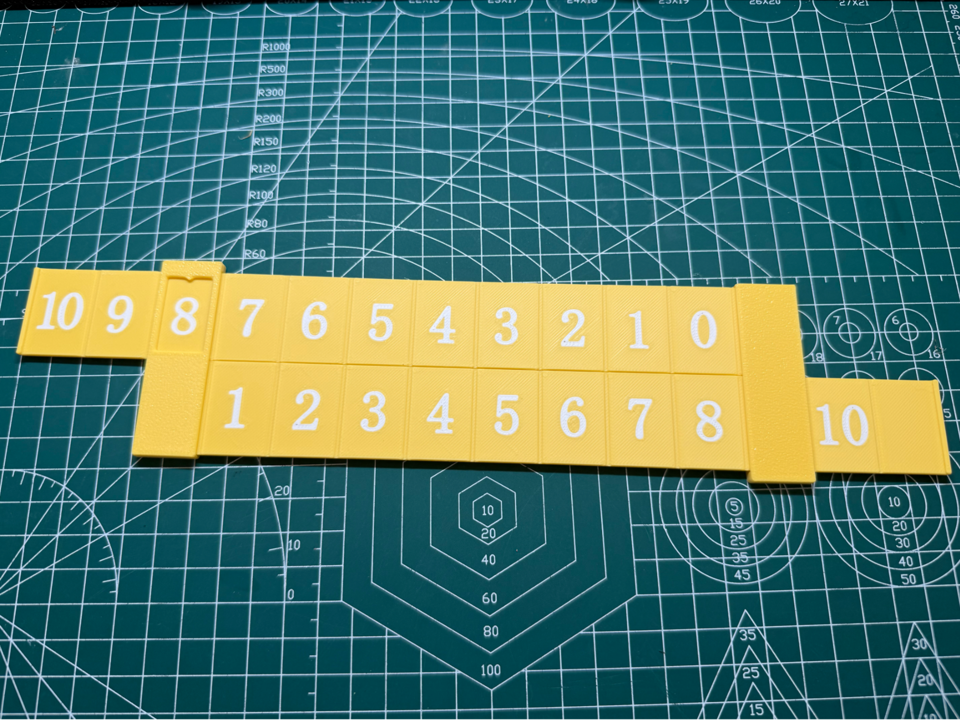 趣味算数分解尺，儿童数字分解尺