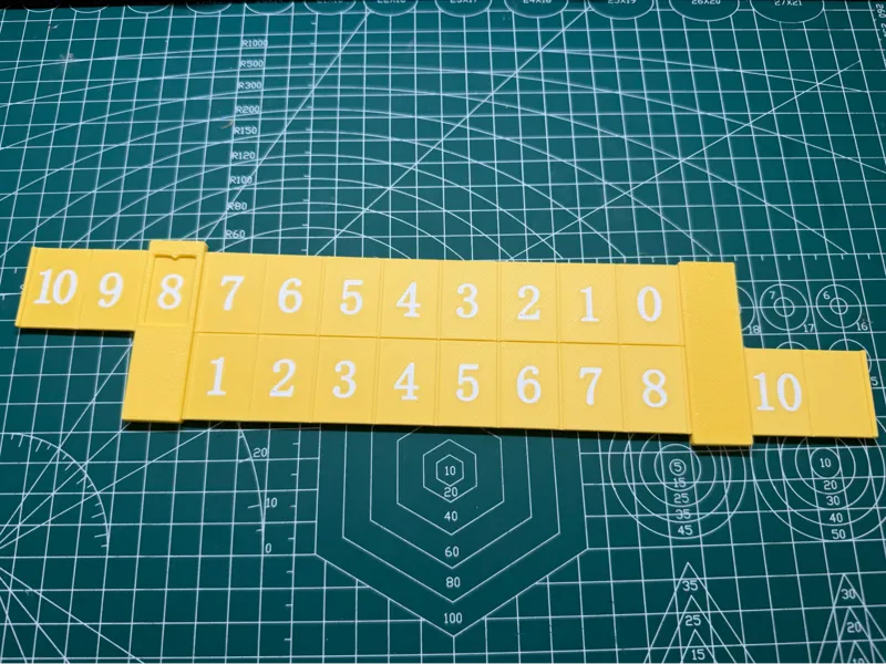 趣味算数分解尺，儿童数字分解尺
