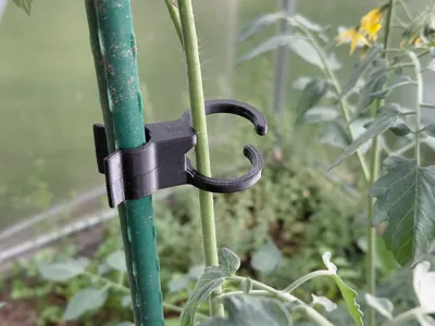 Plant holder for rod D11mm