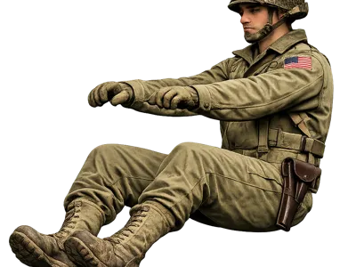ww2 soldier driver