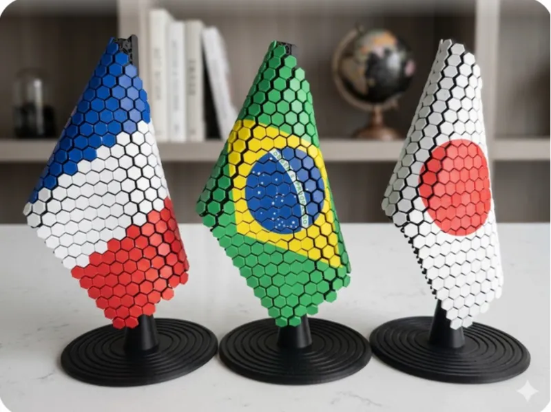 World cup different flag