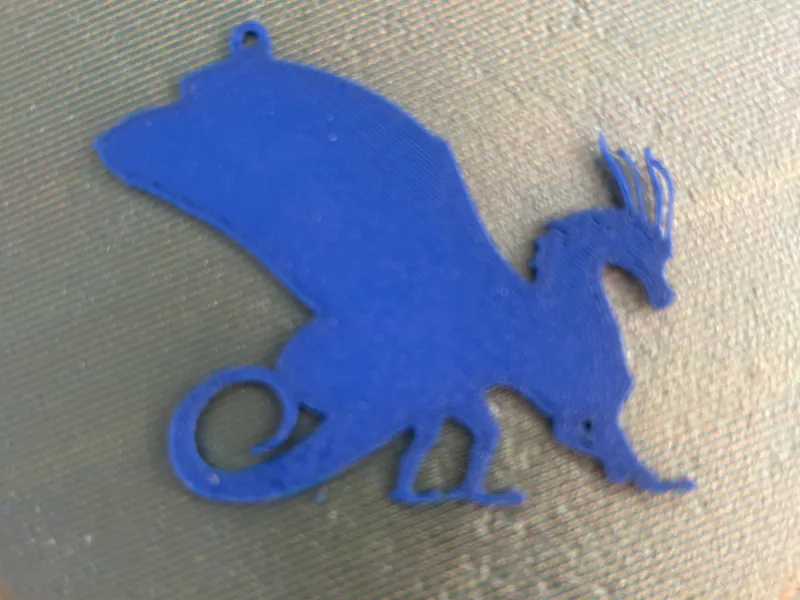 Silkwing keychain