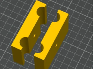 Montageschablone für Heizkörper mit 50 mm
