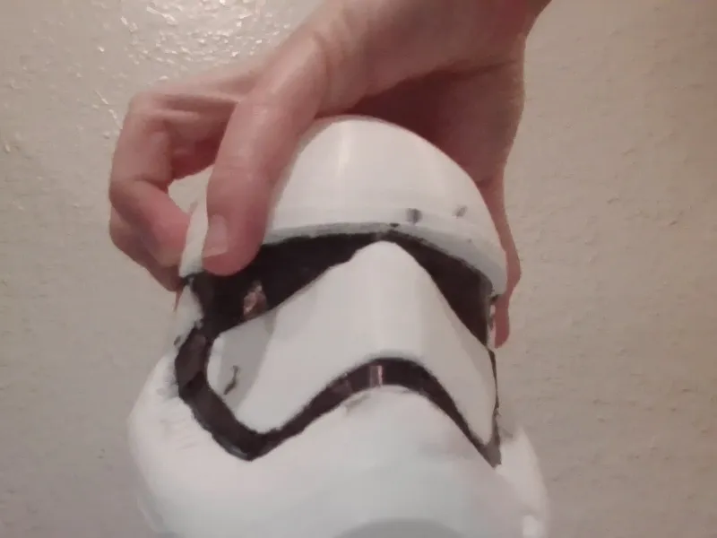 First Order stormtrooper helmet
