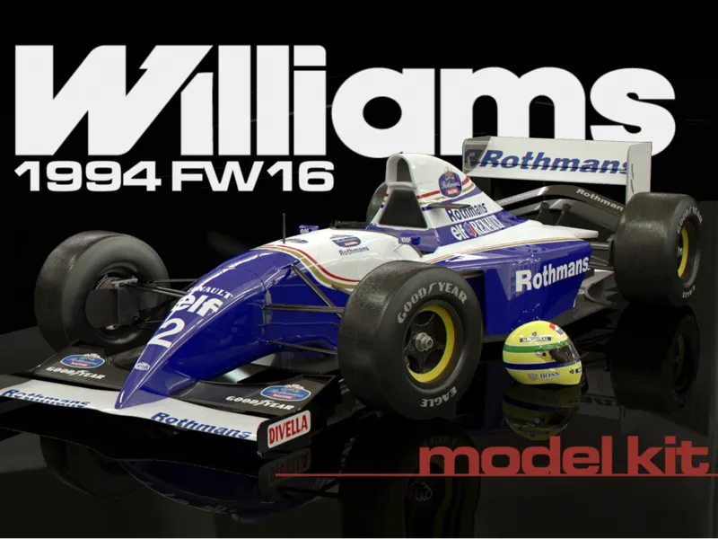Ayrton Senna's Williams FW-16 Formula 1 / F1 car