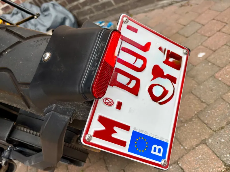 Licenseplate holder 210X140.