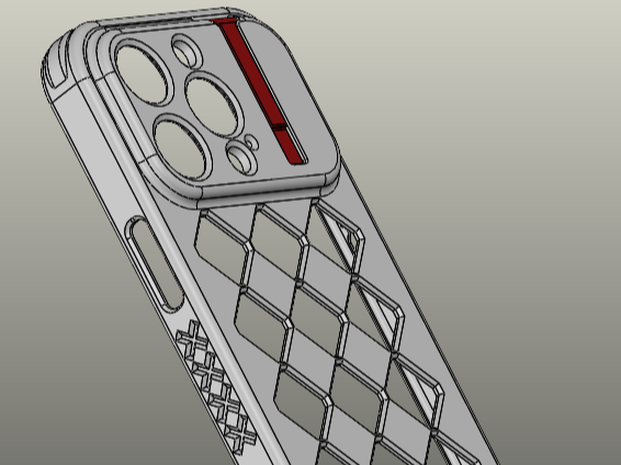 Coque iPhone 15 Pro avec support intégré