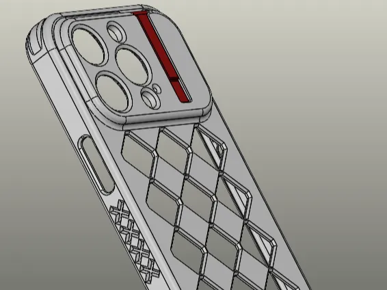 Coque iPhone 15 Pro avec support intégré