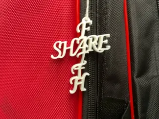 Share Your Faith Cross Keychain