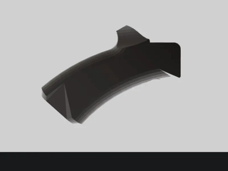 Ca featureless grip