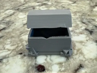 Stylized Stone Chest