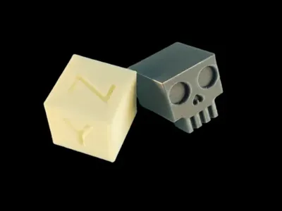 Skull Calibration cube