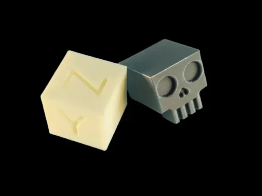 Skull Calibration cube