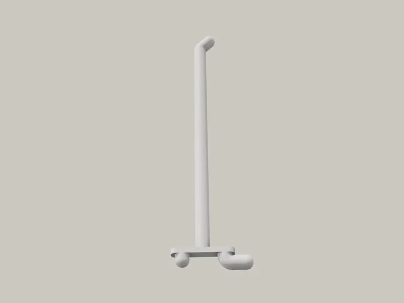 挂钩-金属圆孔洞洞板专用-钩长10cm（另有15mm和30mm两种尺寸可选）