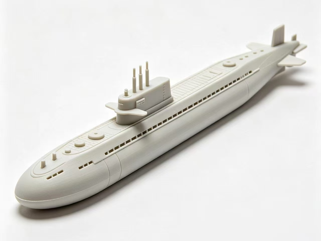 SSBN-615  战略核潜艇  微缩模型