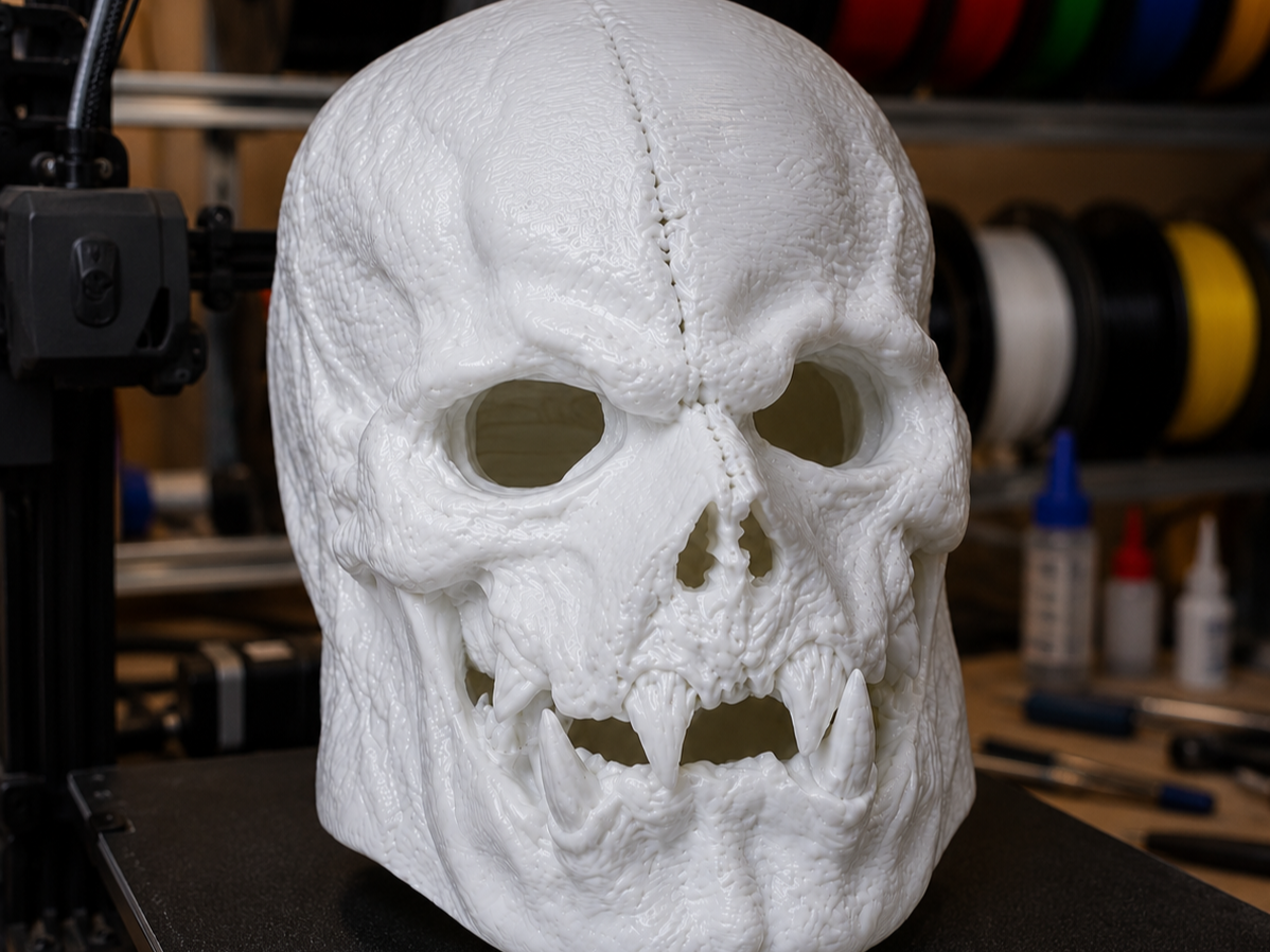 Ancient Alien Skull Helmet