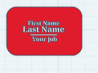 customizable business card