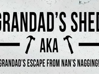 grandad shed sign