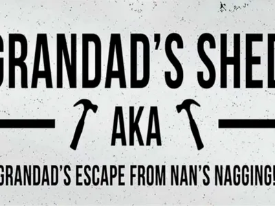 grandad shed sign
