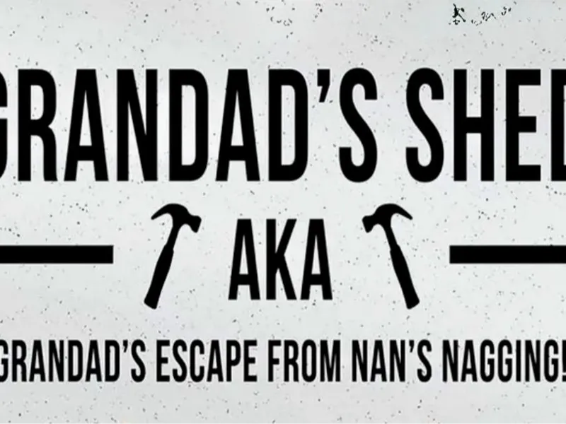 grandad shed sign