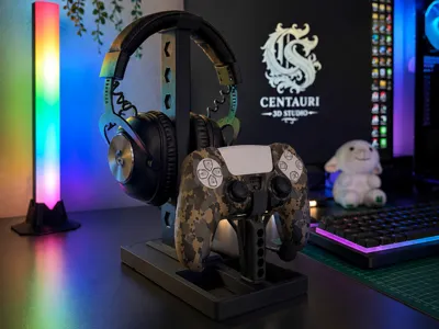 Elite Gaming Headset & Controller Dock
