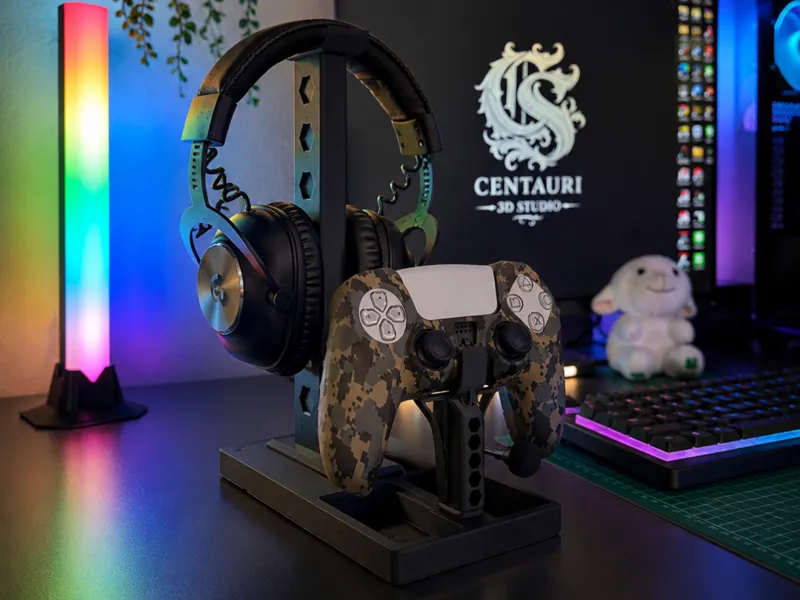 Elite Gaming Headset & Controller Dock
