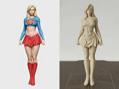 Supergirl figure