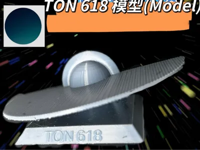 TON 618 Black Hole Model