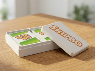 SkipBo Dual-Deck Card Storage Case