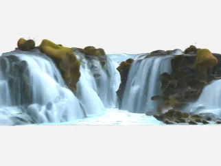 Waterfall by Tildon Palma