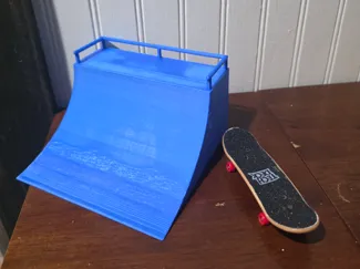 finger board ramp drop for tech deck