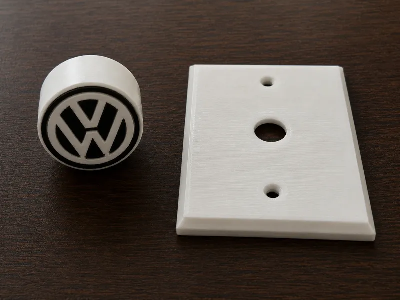 VW Dimmer Volkswagen Light Switch Plate