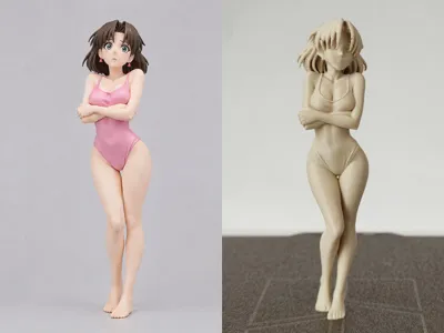 Anime girl figure