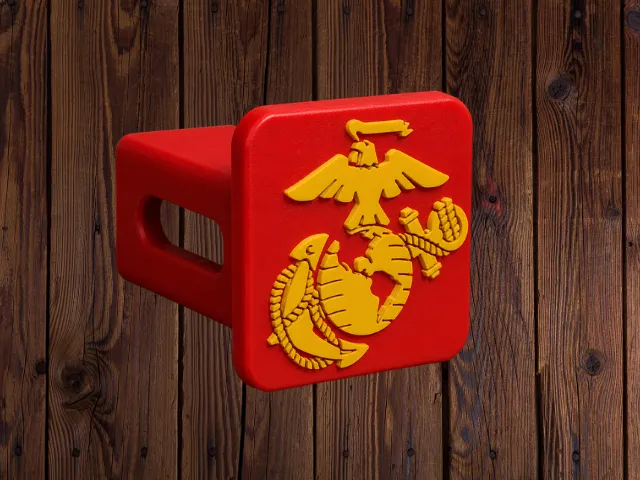 Marines Tow Hitch Cover