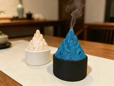 Mountain View Incense Burner