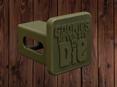 Goonies Never Say Die – Tow Hitch Cover