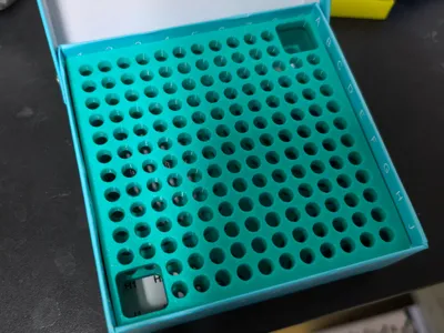Double-layer PCR Tube Cryobox Rack