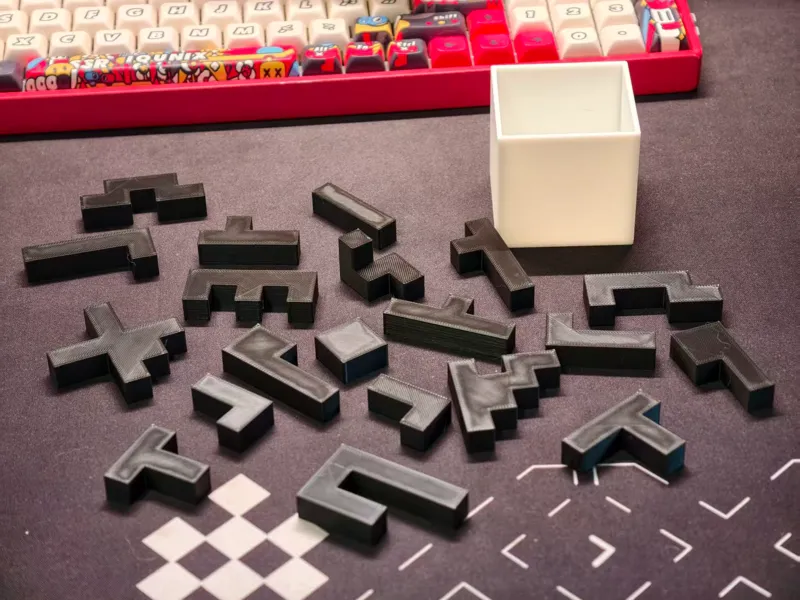 3D立体拼图-困难PUZZLE