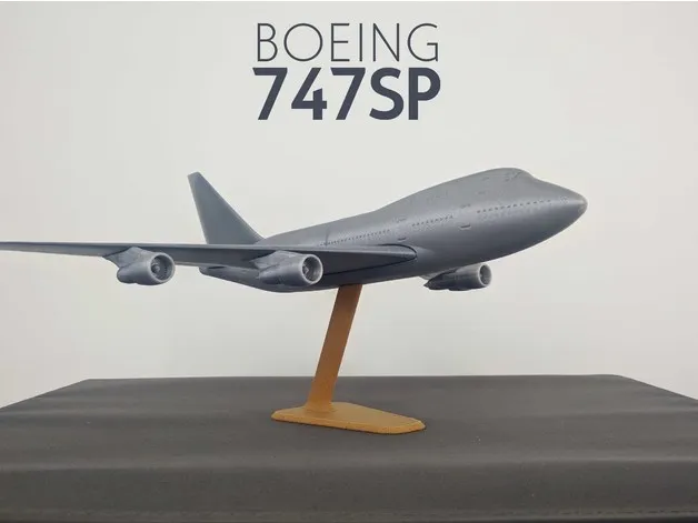 Boeing 747SP Airplane Model
